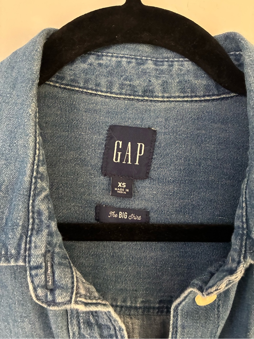 Gap denim shirt